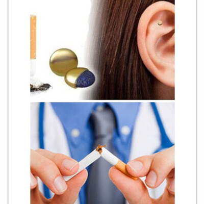 

Magnet Auricular Quit Smoking Acupressure Patch No Cigarettes Health Therapy