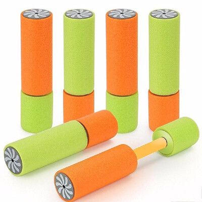 

Mini EVA Water Pistol Shooter Straight Bubble Pull High Pressure Watering Toys Outdoor Beach Swimming Shooting Toy