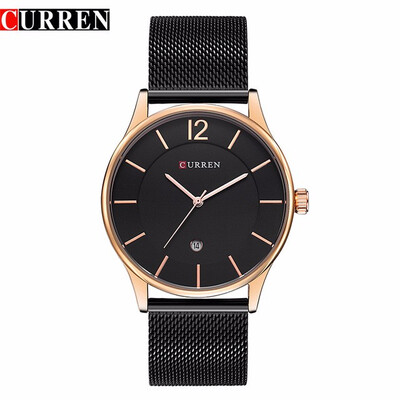 

CURREN 8231 Fashion Casual Quartz Watch men Complete Calendar Water Resistant Luxury Brand relogio masculino
