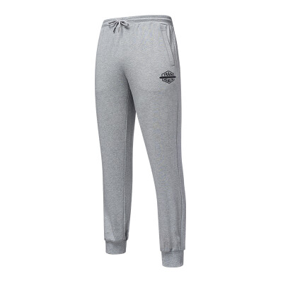 

Jordan mens knitted sports trousers close the feet&feet pants trend mens trousers XKL3381327 gray flower gray