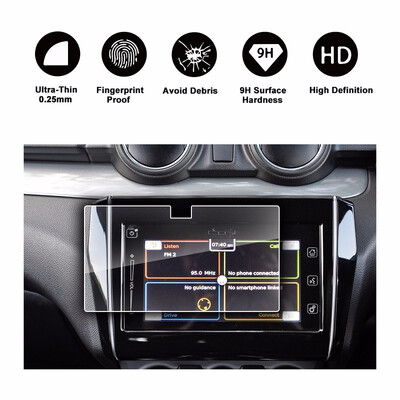 

2018 Maruti Suzuki Swift exclusive use 7-Inch 2-pieces PET protective filmsmartplay infotainment system