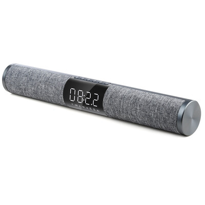 

TOPROAD 20W Soundbar FM radio Bluetooth Speaker HD Stereo Wireless Speakers with Mic Support Alarm Clock LCD Display AUX TF