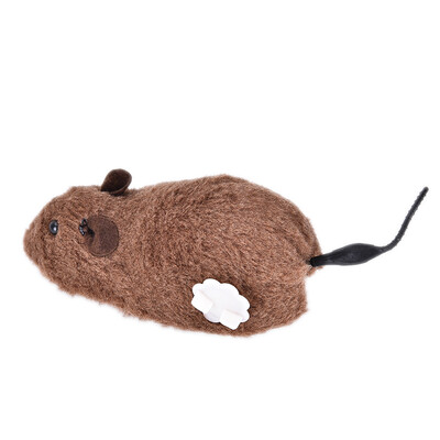 

Wind Up Funny Running Mouse Rat Move Tail Cat Kitten Prank Toy Joking Gag Gift