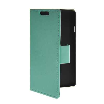 

MOONCASE Slim Leather Side Flip Wallet Card Slot Pouch Stand Shell Back ЧЕХОЛ ДЛЯ LG F70 Azure