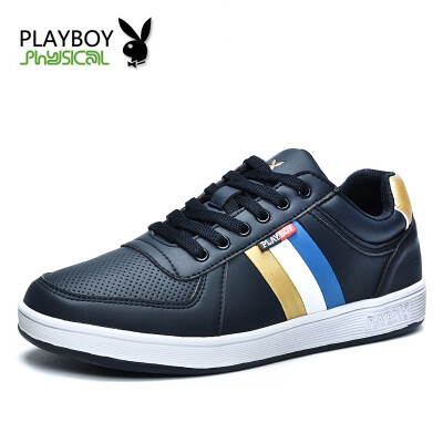 

PLAYBOY brand 2015 Autumn,New casual,Round toe cap,Lacing,Rubber,Low-top sneakers,Shoes