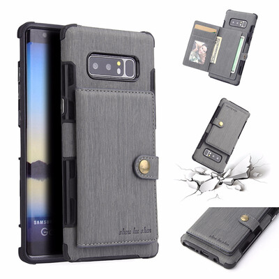 

SHS Phone Case For Huawei Mate 10 LiteMaimang 6Nova 2IHonor 9I Fashion Concise Leather Wire Drawing Multifunction