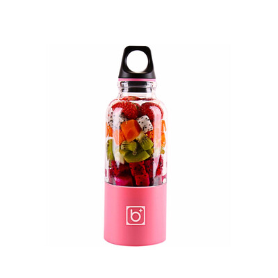 

Cntomlv 500ml Electric Juicer Cup Mini Portable USB Rechargeable Juicer Blender Maker Shaker Squeezers Fruit Orange Juice Extracto
