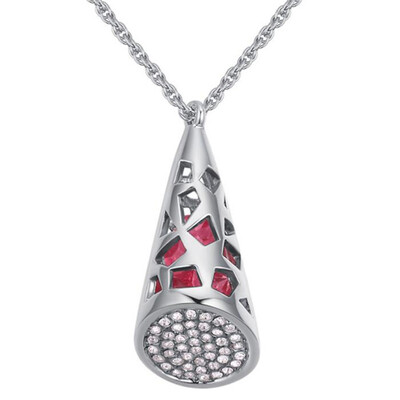 

Austrian Crystal Pendant Necklaces For Women Vintage Fashion Jewelry Ladies Short Chain Necklaces 28007