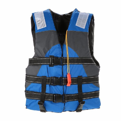 

​Lixada Outdoor Adult Lifesaving Life Jacket Safety Survival Suit Buoyancy Aid Flotation Device Work Vest Clothing Swimming Marine