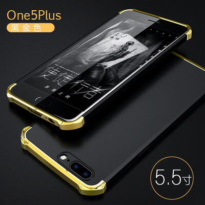 

Корпус телефона Goowiiz для Oneplus 5 Модный платиновый матовый жесткий ПК Hybrid Предотвращение падения полной защиты