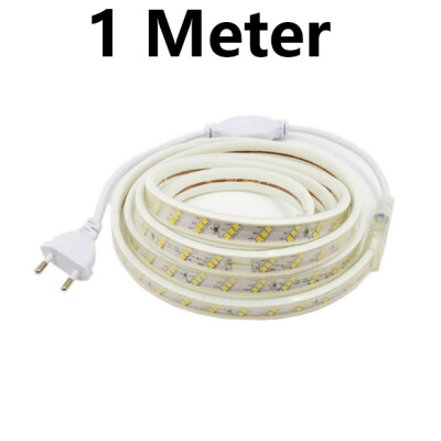 

Waterproof 220V Led Strip 2835 180LedsM With EU Power Adapter Flexible LED Tape Ribbon outdoor 1M 2M 5M 10M 15M 20M