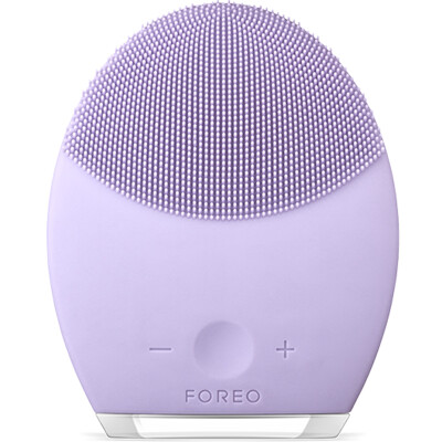 

FEI LOU (FOREO) Luna LUNA 2 generation of electric cleansing instrument pores clean electronic beauty instrument silicone cleaner wash brush suitable for sensitive skin purple