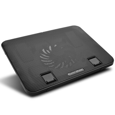 

CoolerMaster Zhenrui M310 156 inch&below notebook radiator red mesh panel 14cm fan mute large air volume thin black