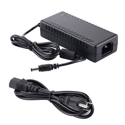 

COOLM Универсальный AC 100-240V к DC 24V 3A Адаптер питания Зарядное устройство Transformer 72W для светодиодного освещения CCTV с кабельным кабелем