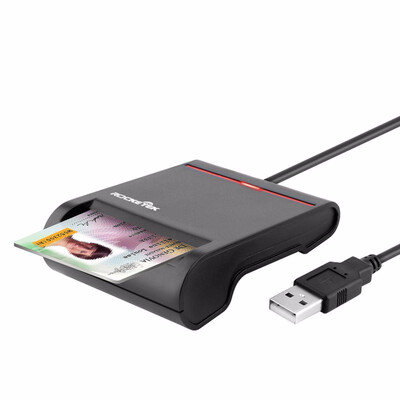 

Rocketek USB 20 Smart Card Reader CAC IDBank cardsim card cloner connector cardreader adapter pc computer laptop accessories