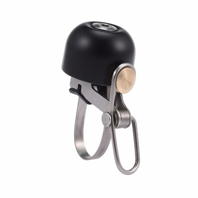 

Mini Bicycle Bike Bell Copper Alloy Riding Cycling Accessory long stainless steel lock plate&a short stainless steel lock