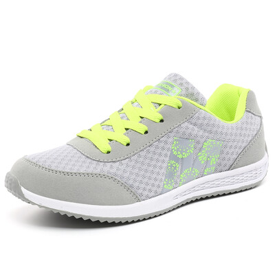 

Spring 2018 new sports shoes female mesh running shoes breathable womens soft bottom non-slip running shoes