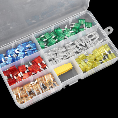 

120 pcs Profile Small Size Blade Fuse Assortment Set Auto Car Truck