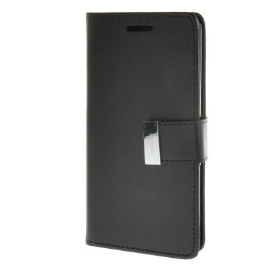 

MOONCASE чехол для Sony Xperia E3 Flip Leather Wallet Card Slot Bracket Back Cover Black