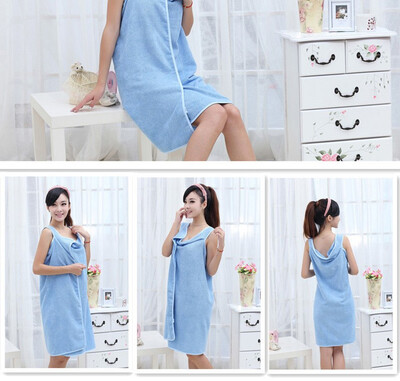 

Microfiber towels Bathrobes 3 colors magic bath towls birthday gifts for lady