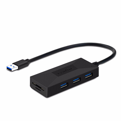 

Rocketek multi USB 30 HUB 3 port adapter splitter SDTF Card Reader for MacBook Air computer laptop accessories