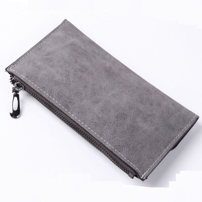 

New wallet long fashion frosted buckles large capacity purse creative purse wallet