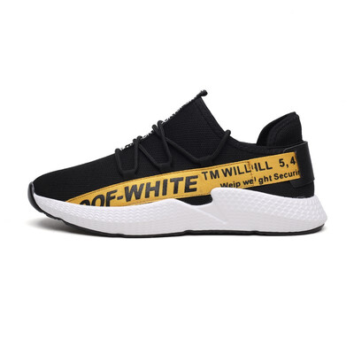 

Damaizhang Brand Men Casual Shoes Flyknit Breathable Men Sport Shoes Fashion Mens Sneaker