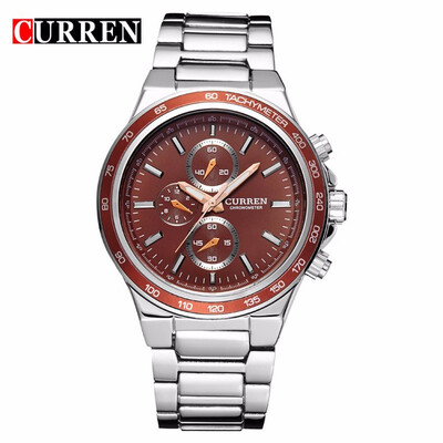

CURREN men watch calendar male watch quartz watch watch Tide brand casual fashion male table 8011