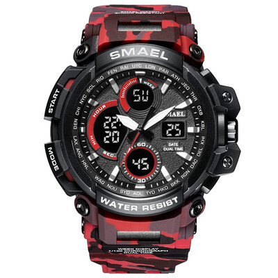 

SMAEL watch sports outdoor trend intelligent bluetooth waterproof night light multi - functional men electronic watch off-road