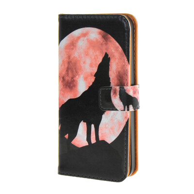 

MOONCASE чехол for iPhone 5 / 5G / 5S Премиум искусственная кожа флип кошелек стиль и дизайн Kickstand крышки случая / a01