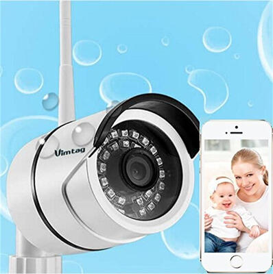 

Vimtag Outdoor Security Outdoor SurveillanceWireless Wi-Fi Video MonitoringDay Night IR-CUT Motion Detection Push Alerts
