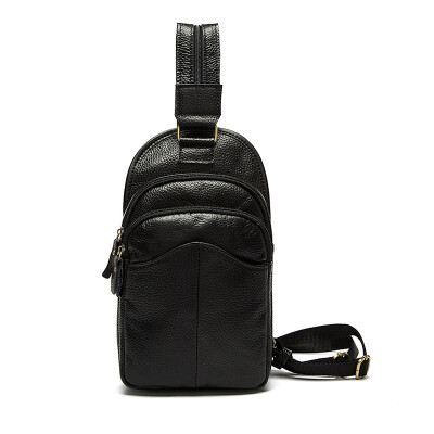 

Brand man crossbody bag fashion causal men leather messenger bag high quality small chest bag