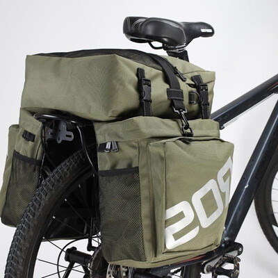 

Roswheel 37L Прочный водостойкий 3 в 1 велосипедной задней сумке-паньер