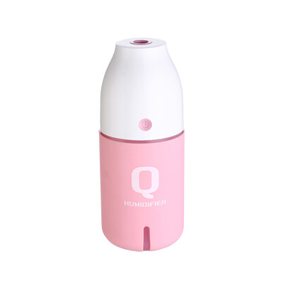 

TOMNEW USB Mini Cool Mist Humidifiers 150ML Auto Shut-off Ultrasonic Mute Air Diffuser with LED Night Light for Home Office Car