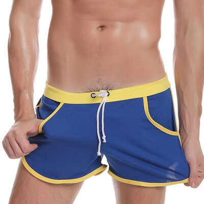 

Fashion men&39s pants sports casual mid waist loose underwear with pocket