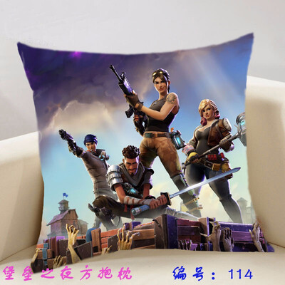 

Fortnite Battle Royale Game Home Car Sofa Cushion Cover Changing Reversible Patchwork Pillow More size Couch pillow