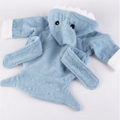 

Blue Shark Baby Bath Towels Mouse Newborn Blanket Bedding Swaddle Animal Bathrobe Hooded Bathing Towel Baby Stuff