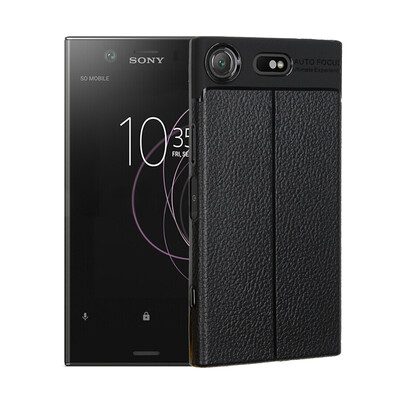 

Goowiiz Phone Case For Sony Xperia XZ1XZ1 Compact Fashion Leather PU Pattern TPU Soft Silicone Prevent falling