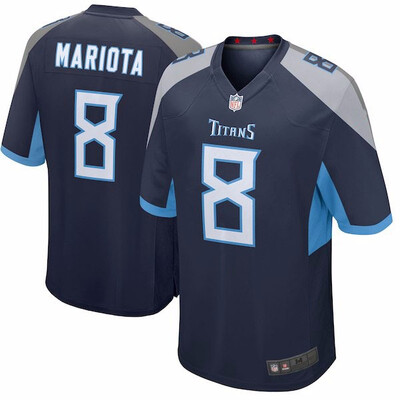 

Mens Tennessee Titans Marcus Mariota Nike White New 2018 Game Jersey