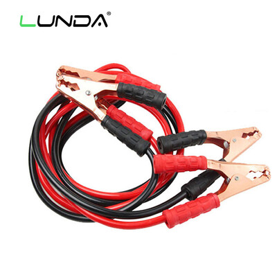 

LUNDA Battery Jump Cable 220cm Heavy Duty 500AMP Emergency Power Charging Jump Start Leads Car Van Battery Booster Cable