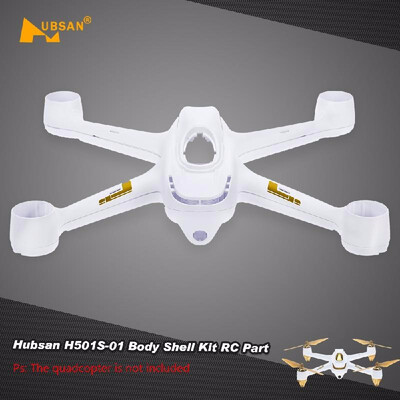 

Hubsan H501S RC Quadcopter Part H501S-01 Body Shell Kit White F2J5