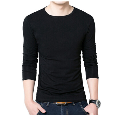 

Zogaa Spring New Korean Men's T-shirt Slim Pure Cotton