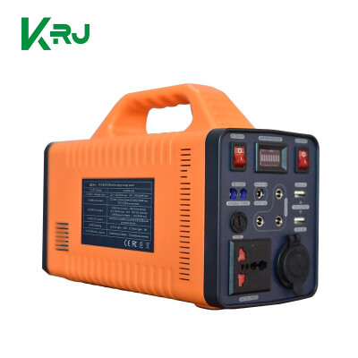 

Portable Power Station Solar Generator 300W Pure Sine Wave Inverter Emergency Power Supply Charged by SolarAC OutletCars