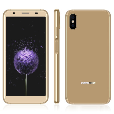 

DOOGEE X55 1GB16GB Dual Back Cameras Fingerprint Identification 55 inch Android 71 MTK6580 Quad Core up to 13GHz