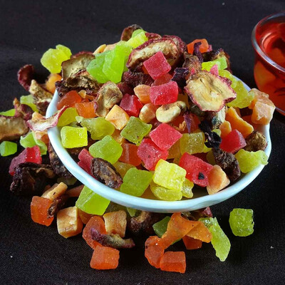 

Delicious Chinese Fruit Tea Health Care Fo od Assorted Blended Dried Slimming Fruit Tea Loose Weight organic herbal tea