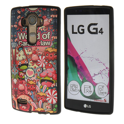 

MOONCASE Cute Pattren Soft Silicone Gel TPU Protective Case Flexible Shell Protective Case Cover for LG G4 a14