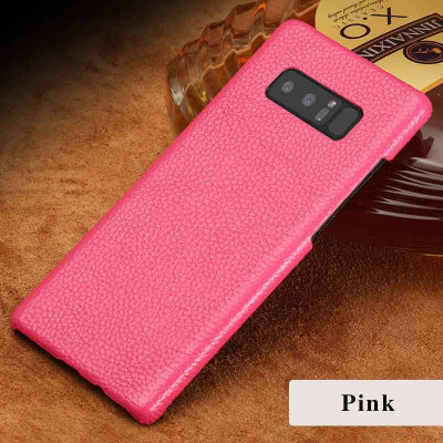 

Genuine Leather Phone Case For Samsung Note 8 Case Litchi Texture Back Cover For S7 S8 Plus Case