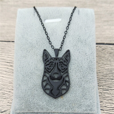 

New American Akita Necklace Trendy Style American Akita Pendant Necklace Women Fashion Pet Dog Jewellery