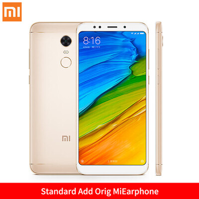 

Глобальная Версия Xiaomi Redmi 5 Plus 4GB 64Gb смартфон 5.99 " полноэкранный Snapdragon 625 Octa Core 12MP камера Мягкие тона селф