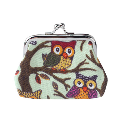 

MyMei Women Girl Owl Bird Animal Coin Money Bag Purse Wallet Case Vogue Handbag Gift